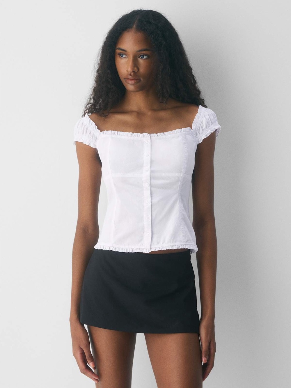 Sunday Best Daydream Poplin Top S